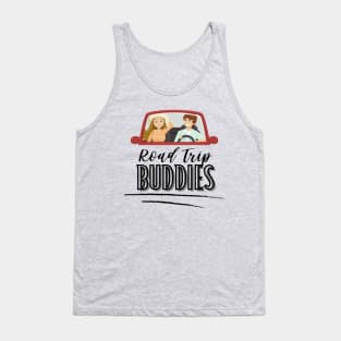 Road Trip Buddies - Couple (black) Tank Top